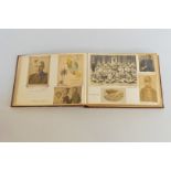 A presentation album of photographs relating to the Old Boys of Dudley Grammar School, given to Miss