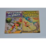 Mystery In Space #60, #61 DC Comics, (1960), bagged. (2)