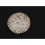 An Elizabeth I hammered silver six pence, dated 1602, F with darkening to obverse and possibly