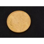 A George V gold full sovereign, dated 1925, with Sydney S mint mark, VF-EF