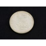 A George V shilling, dated 1927, EF