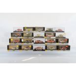 Twenty Onyx Touring Car Collection models, 1:43 scale, all cased, most with outer card boxes
