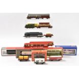 Continental HO Gauge Locomotives and Goods Wagons, various examples unboxed locomotives by Jouef