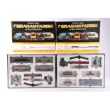 Graham Farish by Bachmann N Gauge Freight Sets, two boxed examples, 370-252 including Class 47 47035