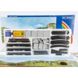 Rivarossi HO Gauge 1068 Passenger Train Set with double Track Bridges and Scenic Backgrounds,