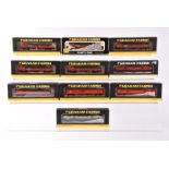 Graham Farish by Bachmann N Gauge Royal Mail and Rail Express Systems Coaches, a boxed group