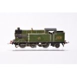 Hornby-Dublo OO Gauge pre-war 3-Rail GWR green electric 0-6-2T, 6699, G-VG, some paint loss to front