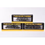 Graham Farish by Bachmann N Gauge Steam Locomotives with Tenders, three cased examples, all with