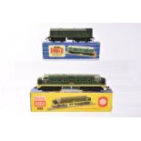 Hornby-Dublo OO Gauge 3-Rail 3234 BR two tone green Diesel Electric Co-Co D9001 'St Paddy', with