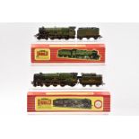 Hornby-Dublo OO Gauge 2-Rail BR green Steam Locomotives and Tenders, 2235 35005 'Barnstable' with