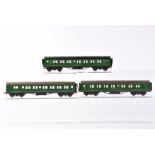 Exley OO Gauge unboxed Southern Railway Main Line Passenger and Buffet Coaches All Third, All