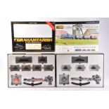 Graham Farish by Bachmann N Gauge Freight Sets, two boxed examples, 370-200 including Class 25