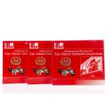 Three Rivarossi HO Gauge Orient Express Collection Wagon Lits Coach Packs, HR4100, HR4075 and