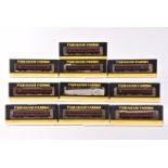 Graham Farish by Bachmann N Gauge BR Maroon Coaching Stock, a boxed rake of ten Stanier coaches,