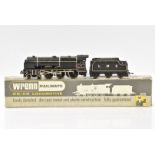 Wrenn OO Gauge W2261 LMS black Royal Scot Class 6102 'Black Watch', with instructions, packing