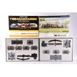 Graham Farish by Bachmann N Gauge Freight Sets, two boxed examples, 370-202 Engineers Set, including