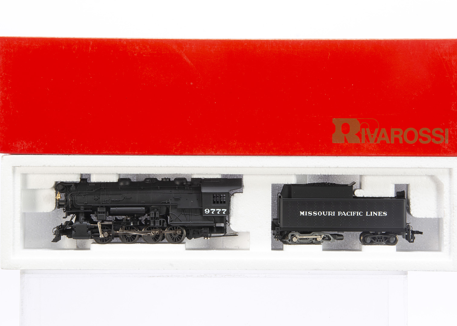 Rivarossi Boxed Production Sample American Missouri Pacific 0-8-0 Locomotive and Tender, ref 5433 (a