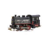 A Rivarossi early production or prototype American B&O 'Switcher' 0-4-0 Saddle Tank Locomotive, in
