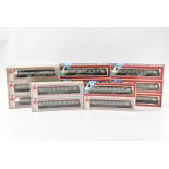 Lima OO Gauge BR Blue/Grey Coaching Stock, a boxed group of MK 1 Coaches including seven Inter