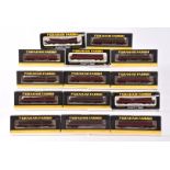 Graham Farish by Bachmann N Gauge BR Maroon/Crimson Coaching Stock, a boxed group of Mk1 Suburban