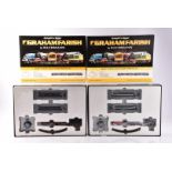 Graham Farish by Bachmann N Gauge Class 150 DMU Sets, two boxed 370-105 examples each including