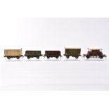 Hornby-Dublo OO Gauge pre-war 3-Rail GWR wagons and early post-war SR wagons, GWR, Open Truck and