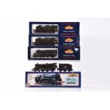 Bachmann OO Gauge Steam Locomotives and Tenders, four boxed examples, Jubilee Class 31-175 45611