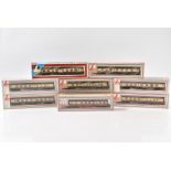 Lima OO Gauge Carmine and Cream Railcar and Coaching Stock, a boxed group, including 205133 MWG