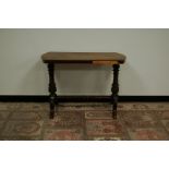 A Victorian mahogany side table, AF, 94cm wide