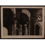 Bernard Kay (British, 1927-2012), Interiors-Poitiers, etching, limited edition 86/100, signed bottom