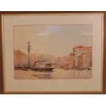 Sydney Foley (British, 1916-2001), Venice, watercolour, signed to the bottom right 35cm x 51cm