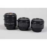 A Group of for Nikon Extension Tubes, a set of Uniplus N-AF 12mm, 20mm & 25mm tubes, VG a Soligor