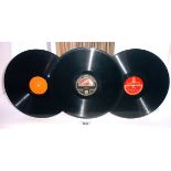 Twenty-seven 12-inch vocal records, by Luigi Fort (3), Charles Friant (24 incl 6 acoustic HMVs), (