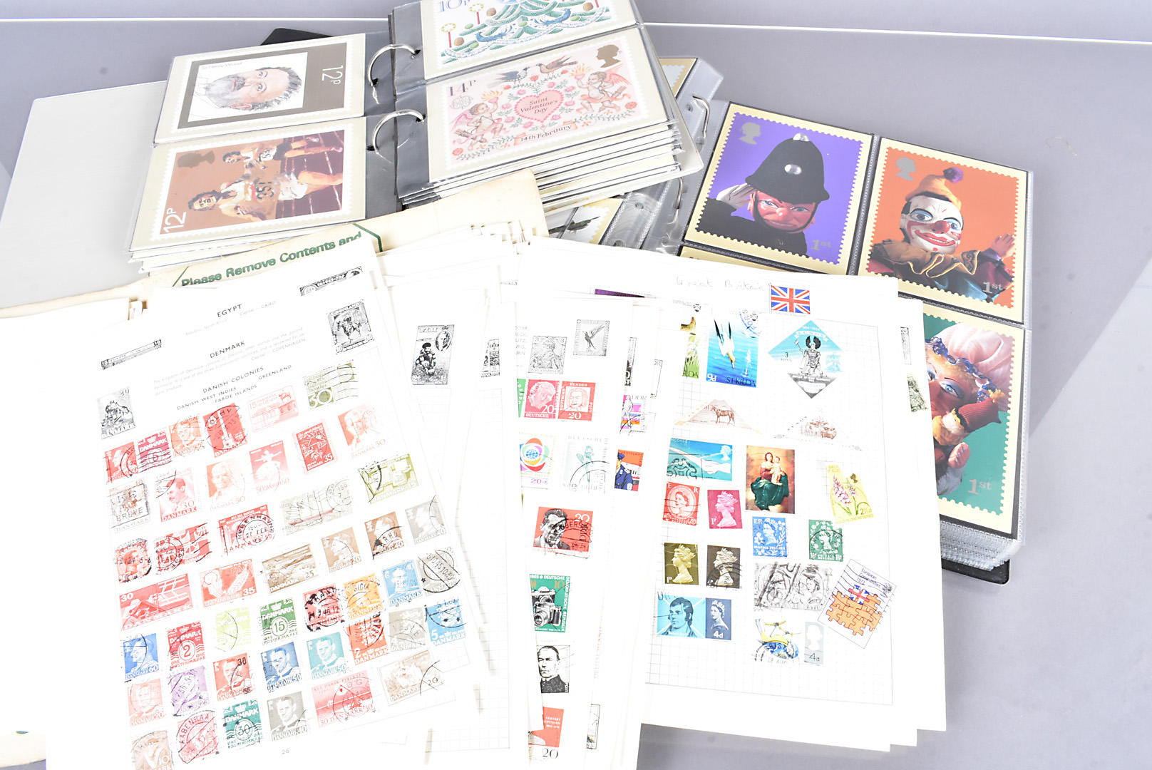 A collection of 1980s and later FDCs and Presentation packs, together with a selection of British