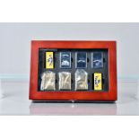 A group of Six Camel Zippo Lighters, comprising three polished chrome examples, all dated 2005, plus