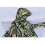 A Men's Parka Cold Weather Camouflage smock, size 170/104, once owned by Lt Cdr Johnson (CO26335Q)