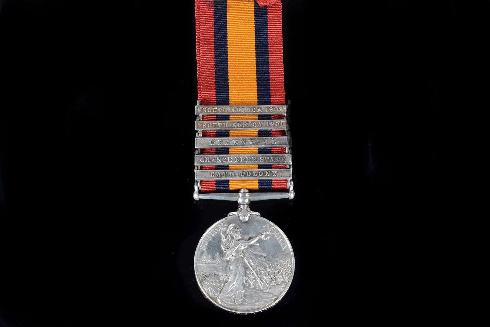 A Royal Engineers Boer War Queen's South Africa medal, awarded to Sapper Daniel Grant (5595), with