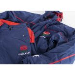 England Rugby Kit, a NIKE ¾ length padded coat with hood (XL) England on reverse and Cellnet