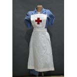 A WWII Period Red Cross uniform and ephemera, owned by Joan Potter, later married to become Joan