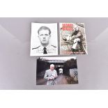 The Great Train Robbery, three signed photographs/images all relating to the Great Train Robbery,