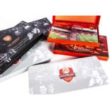 Arsenal FC, six Arsenal Membership packs two for each for 2004/5, 2006/7 and The Final Salute, all