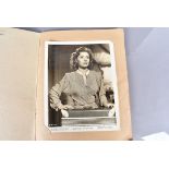 Ephemera, star stills and postcards with facsimile signatures, late 1940s, including Greer Garson,