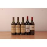 Five bottles of Fronsac vintage Bordeaux red wine, comprising three bottles of Chateau Beausejour