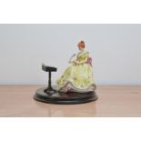 A limited edition Royal Doulton figurine from the Gentle Arts collection, Writing', HN 3049, no. 375