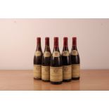 Five bottles of Louis Jadot Beaujolais-Village 'Combe aux Jacques', two 2002 vintage and three