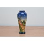 A seconds Moorcroft pottery vase, Thaxted', 2000, 21cm high in a retail box