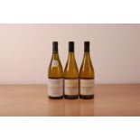 Three bottles of vintage Chablis white wine, comprising a bottle of William Fevre Premier Cru