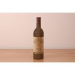 One bottle of Chateau-Lascombes 1981, deiziems Cru Classe Margaux vintage red wine, fill level