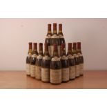 12 bottles of Crozes Hermitage 'Vignolan', selectionne P. Andre 1976, vintage Rhone red wine (12)