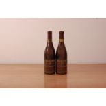 Two bottles of domain Rene Leclerc Gevrey Chambertin, Premeir Cru Combs aux Moines 1983, vintage